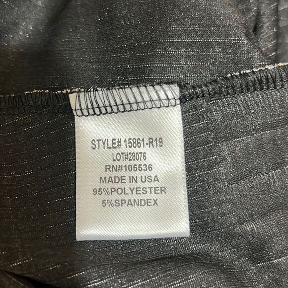 Slinky Brand top slinky asymmetrical paisley black red gold 1X FIRM on PRICE - Picture 7 of 8